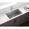 Ruvati 33" Undermount 16 Gauge Tight Radius Large Kitchen Sink SS Single Bowl RVH7433 - alternate 8
